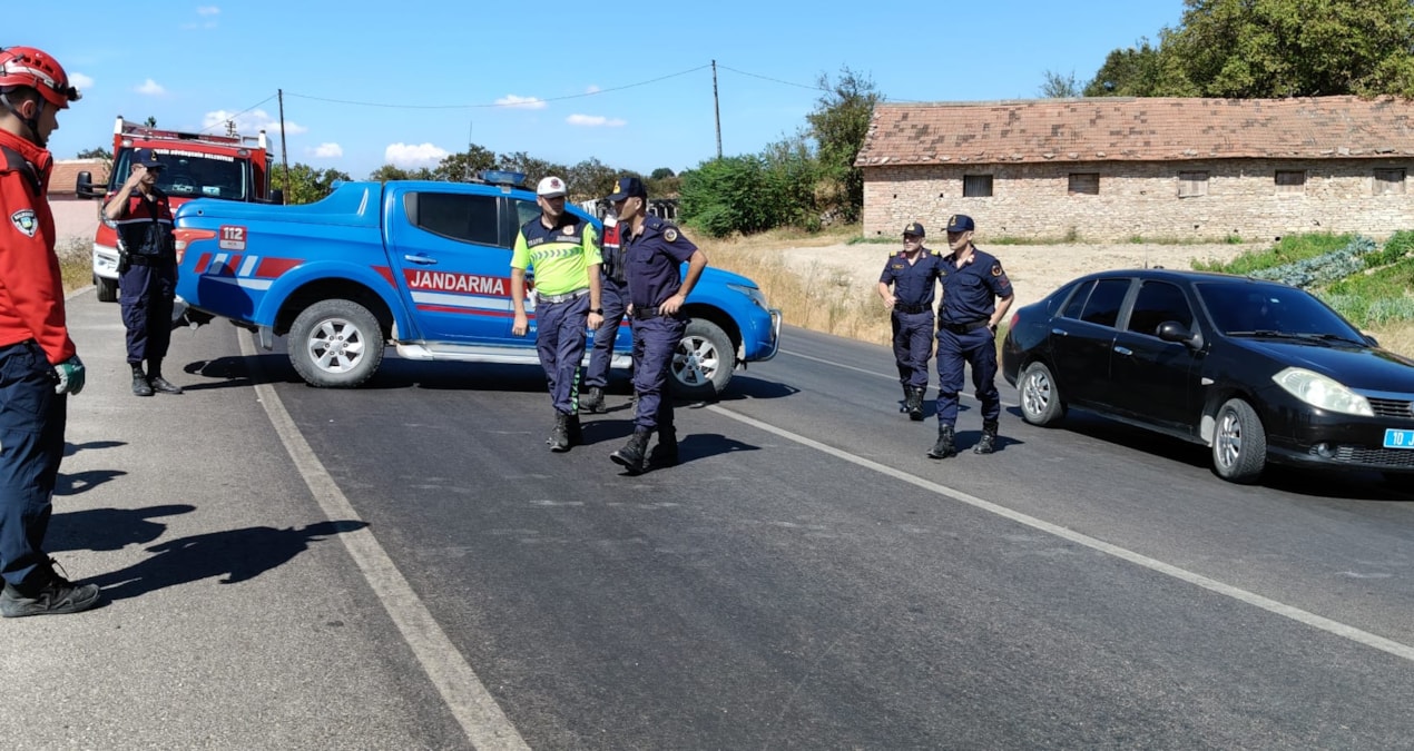 Balıkesir’de amonyum nitrat yüklü tanker devrildi: 1 yaralı