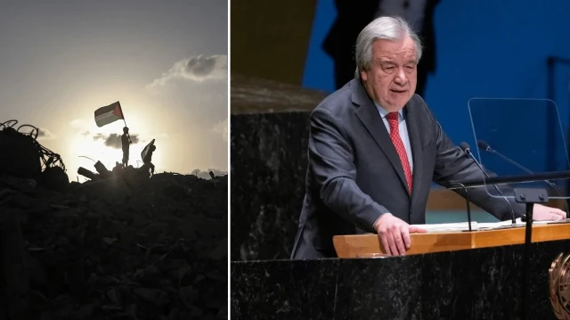 BM Genel Sekreteri Guterres’ten BM’de tarihi açıklama: Filistinliler için devlet bir haktır, bir ödül değil