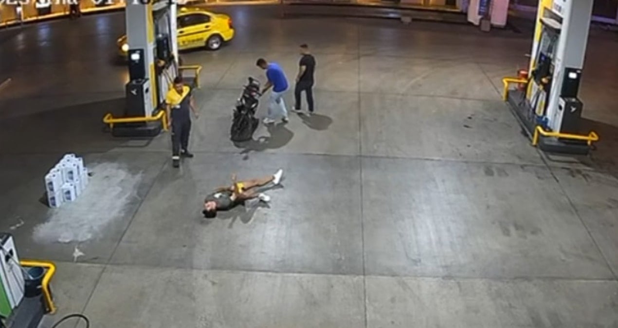 Tartıştığı kişiyi tek yumrukla hastanelik etti