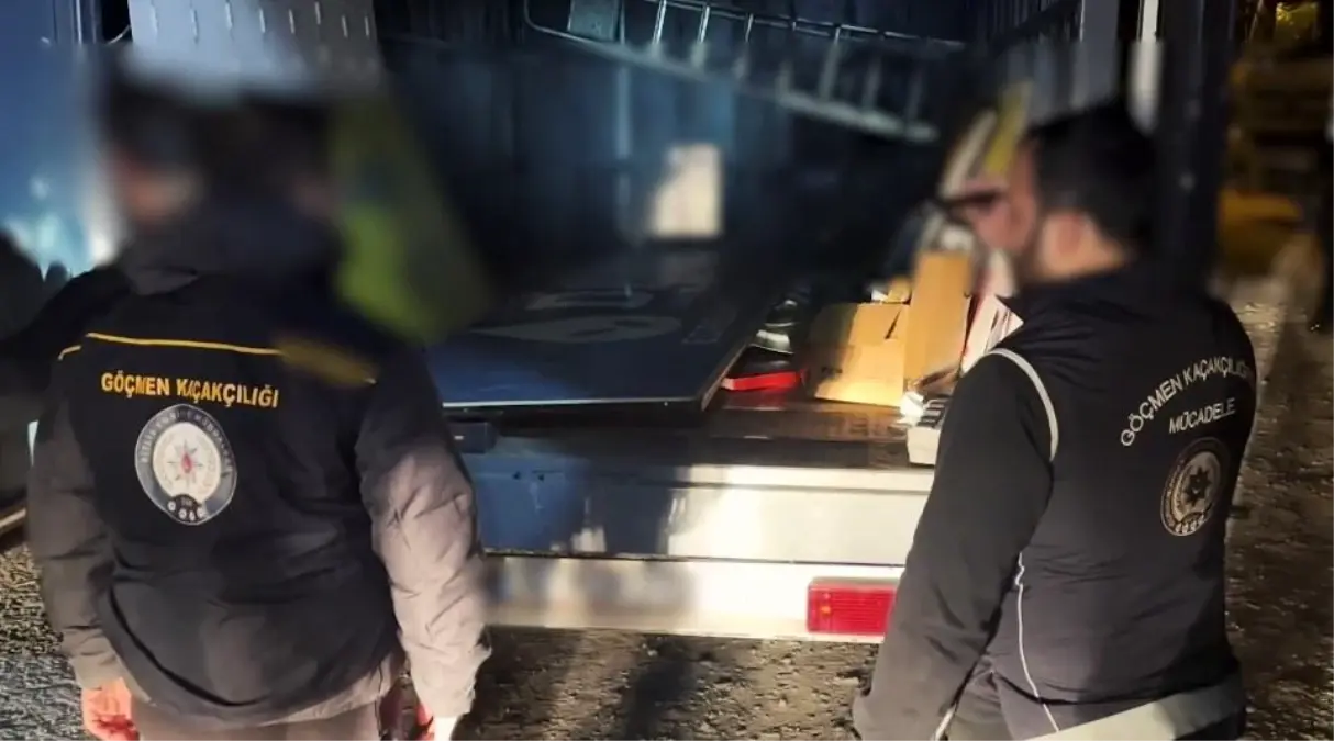 Bitlis’te Göçmen Kaçakçılığı Operasyonu