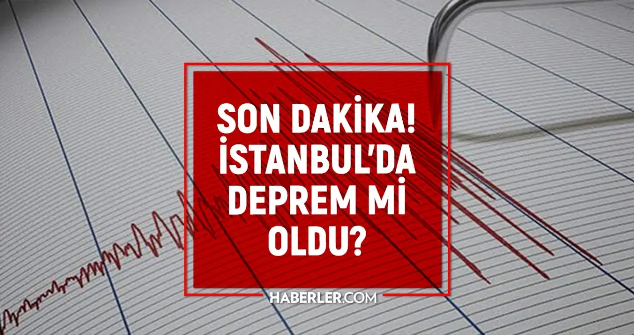 İstanbul’da deprem mi oldu? SON DAKİKA! 13 Ekim İstanbul’da az önce nerede deprem oldu?