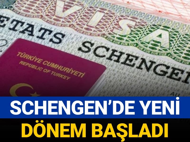 Schengen’de yeni dönem başladı
