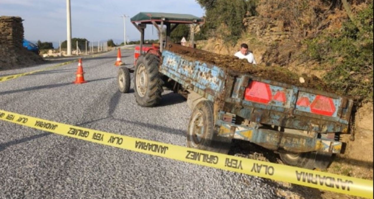 Aydın’da acı olay: Dedesinin sürdüğü traktörün altında kalan çocuk hayatını kaybetti