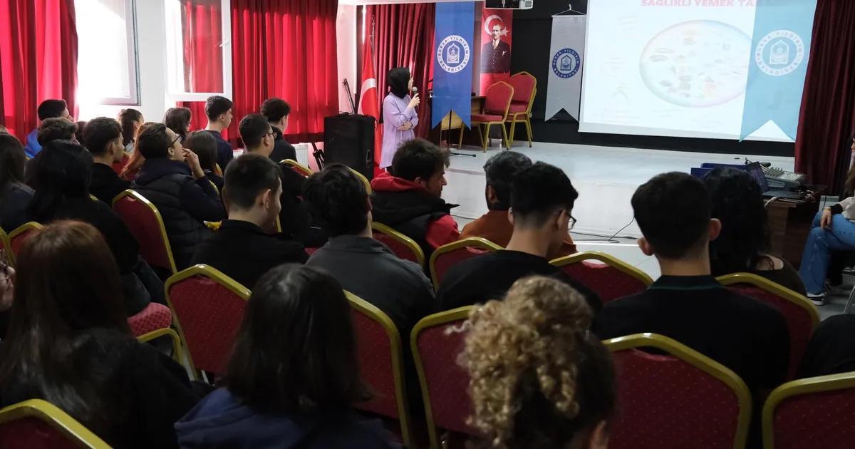 Bursa Yıldırım’da gençlere sağlıklı beslenme bilinci