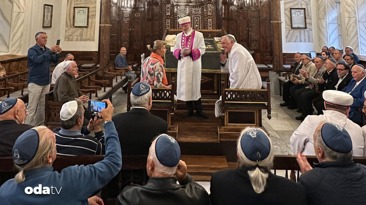 Faşist Netanyahu’ya ders olsun: Yanbol Sinagogu açıldı