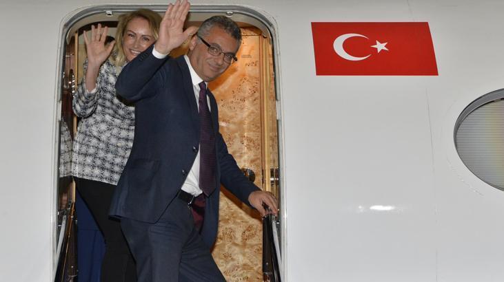 KKTC Cumhurbaşkanı Erhürman, ilk resmi ziyaretini Türkiye’ye yapmak üzere Ada’dan ayrıldı