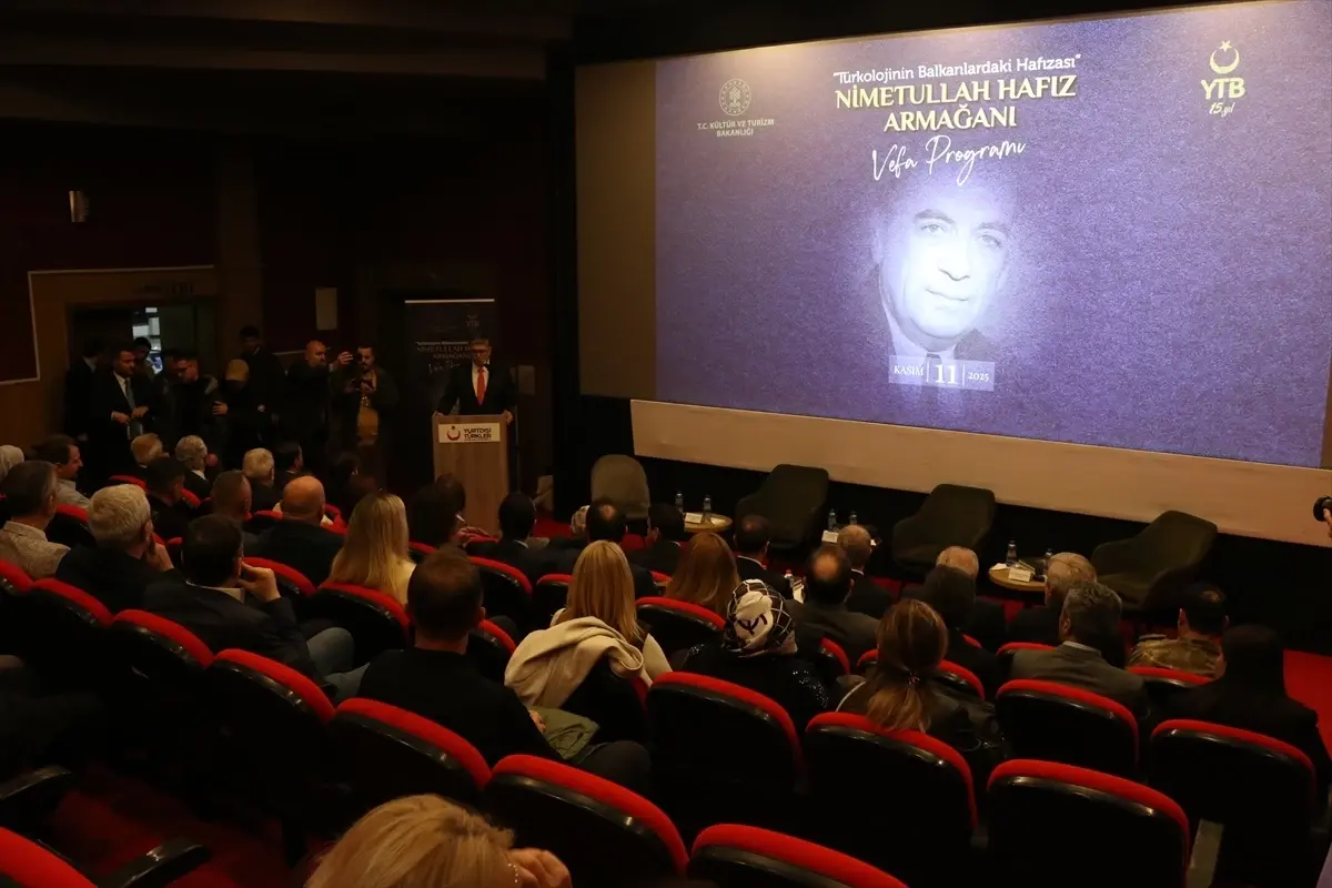 Kosova’da Prof. Dr. Nimetullah Hafız’a vefa programı düzenlendi