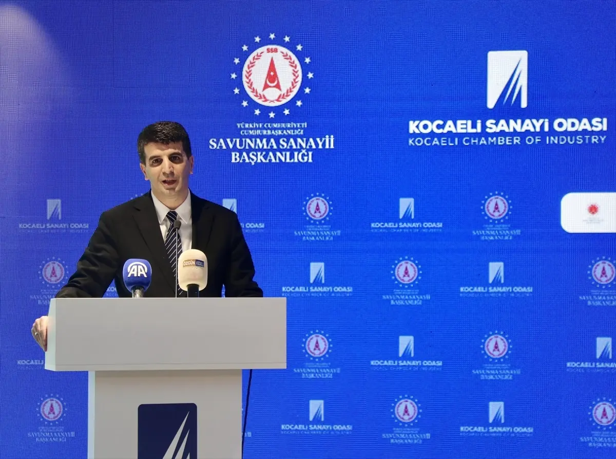 Savunma Sanayii Başkan Yardımcısı Kaya, “Match4Industry İkili İş Görüşmeleri” etkinliğinde konuştu Açıklaması