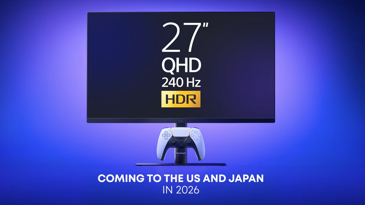 Sony, PlayStation oyun monitörü modelini tanıttı