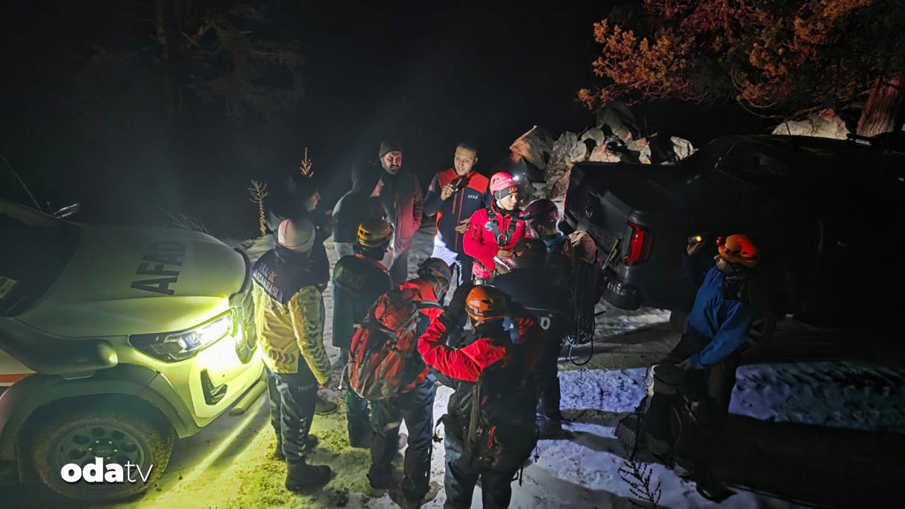 Adana’da mahsur kalan dağcılara kurtarma operasyonu