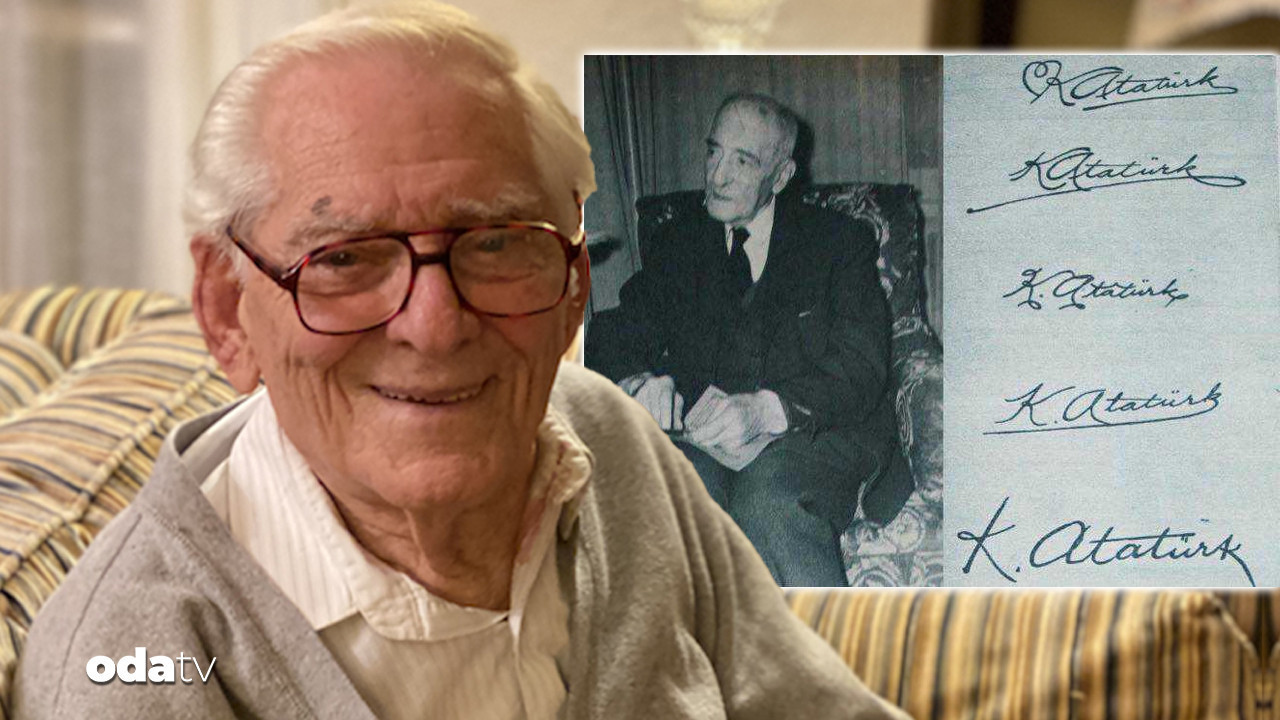 Atatürk’ün imzasının hikayesi… İmzayı tasarlayan Vahram Çerçiyan’ın oğlu Dikran Çerçiyan anlatıyor