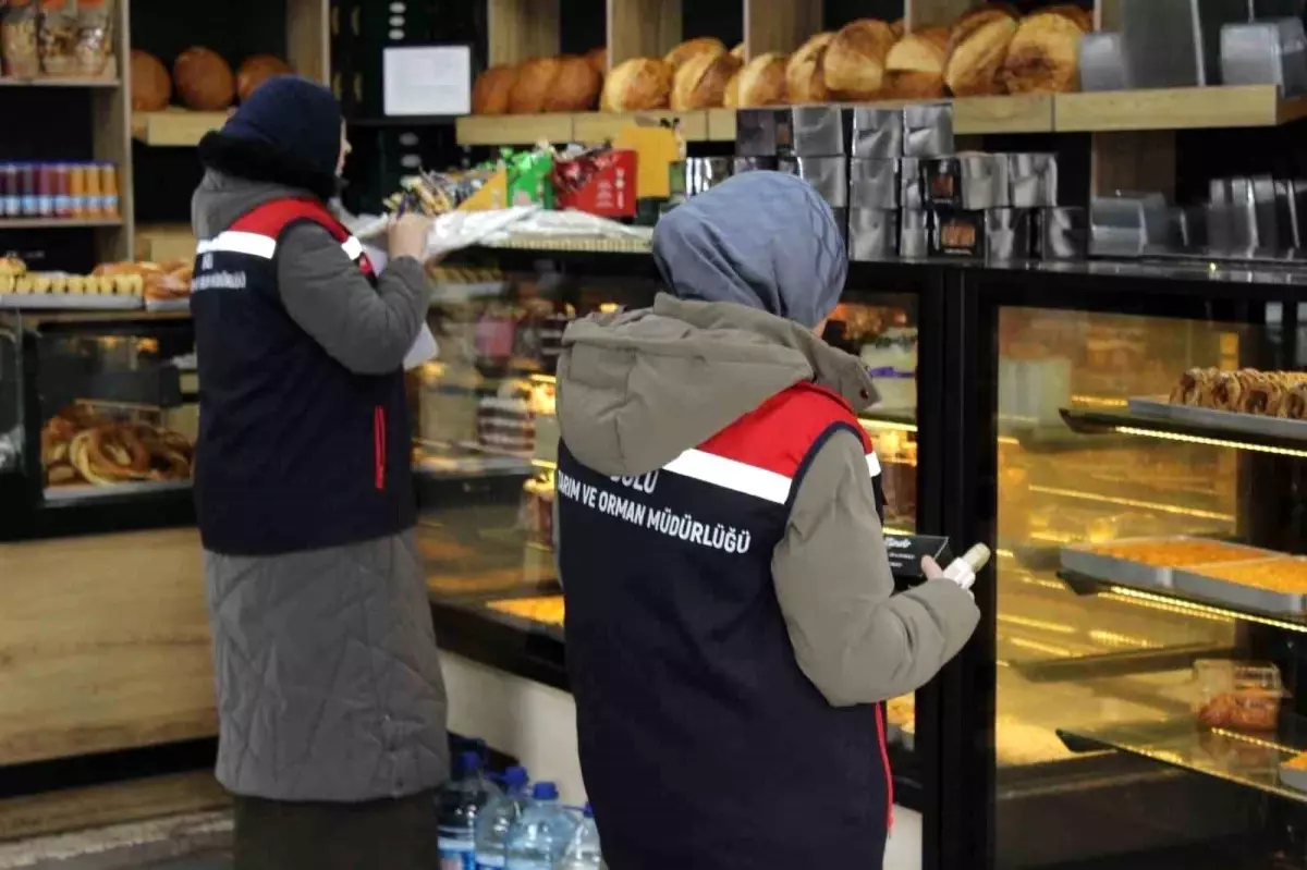 Bolu’da Yılbaşı Öncesi Gıda Denetimleri