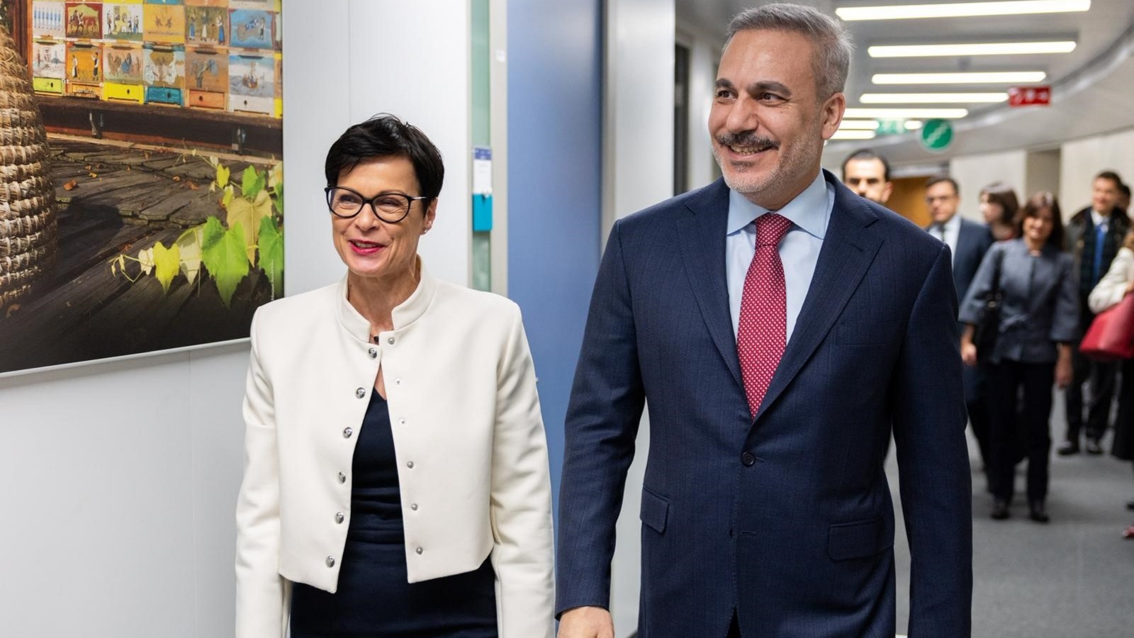 Dışişleri Bakanı Fidan, Belçika’da