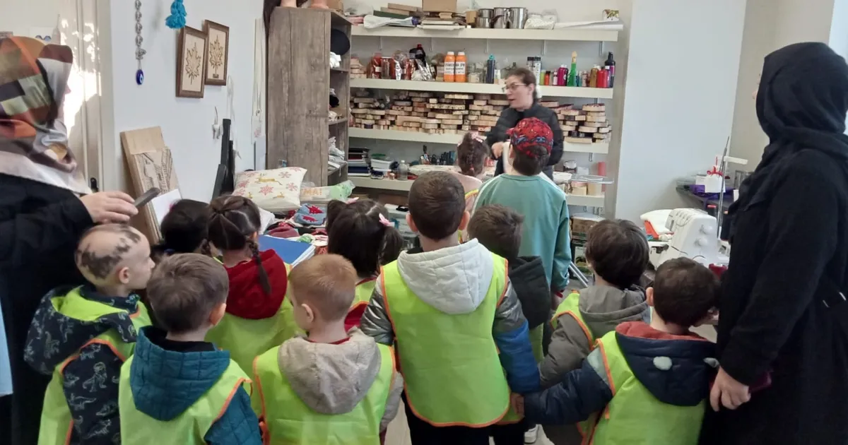 İZGİM, minikleri Çocuk Kütüphanesi’nde ağırladı