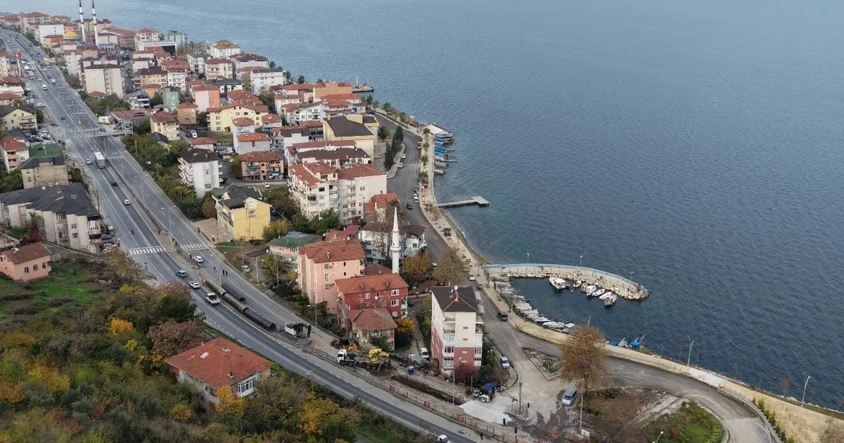 Kocaeli Halıdere’de altyapı yenileme çalışmaları sürüyor