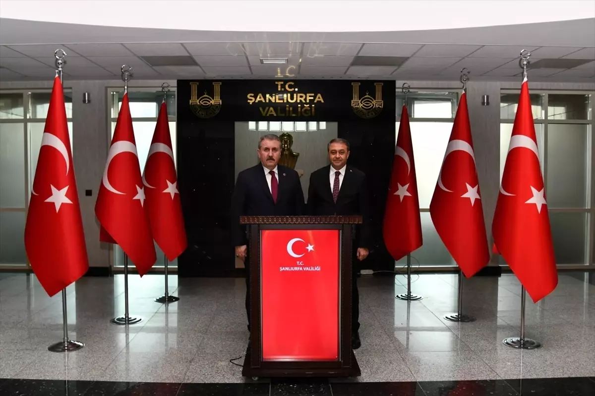 Destici, Şanlıurfa’da Vali ve Başkan’ı Ziyaret Etti