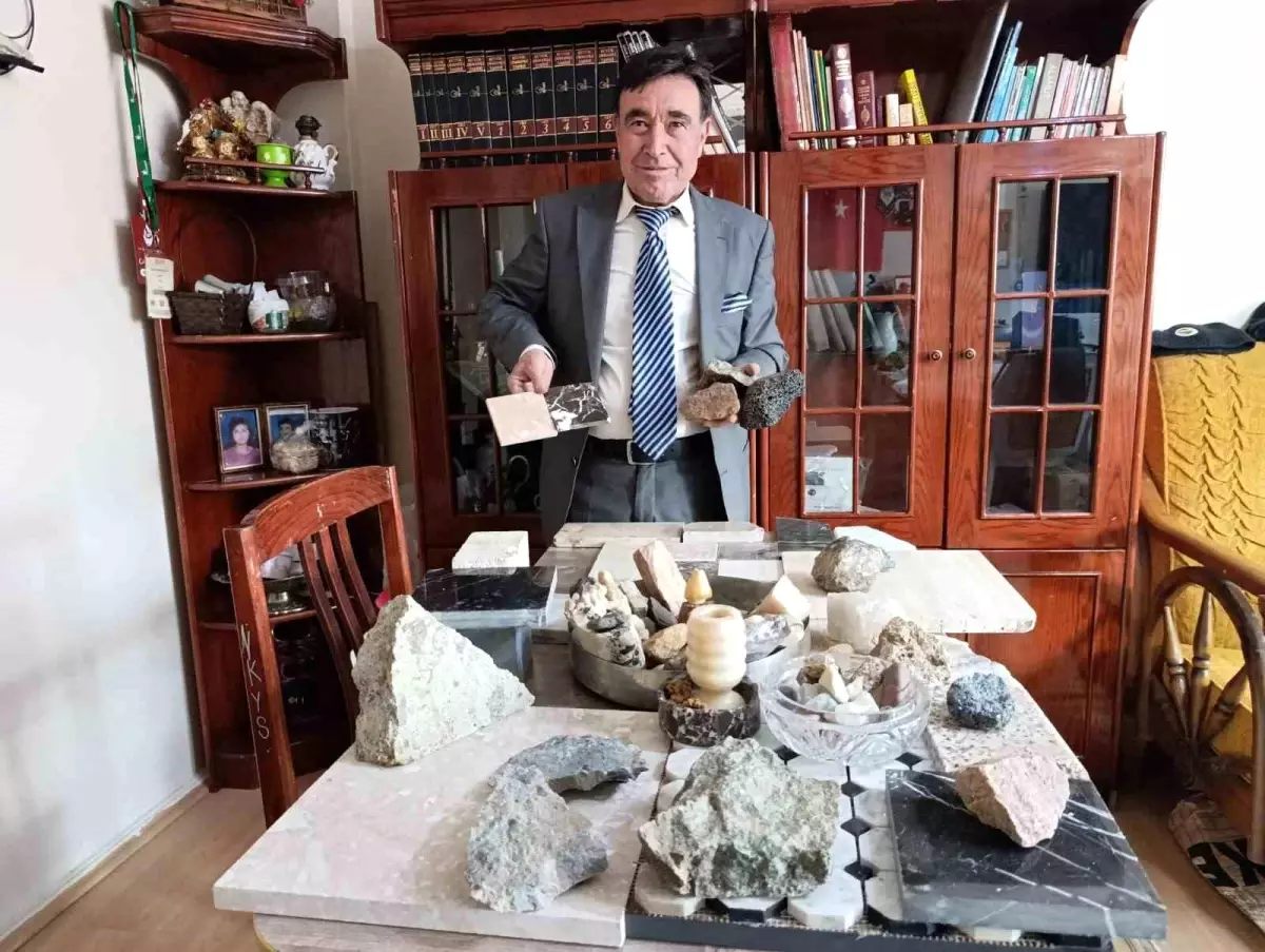 Maden Teknikerinin Mermer Koleksiyonu