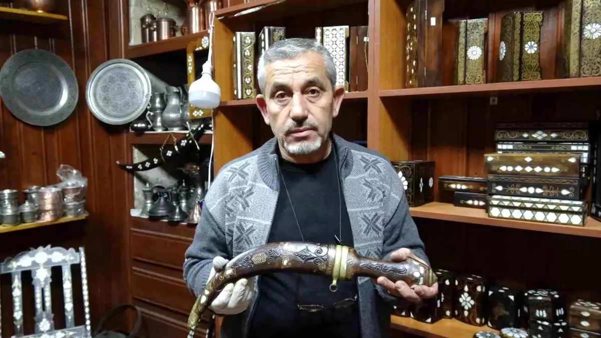 Osmanlı Sanatı Sedef Kakma Gaziantep’te Yaşatılıyor