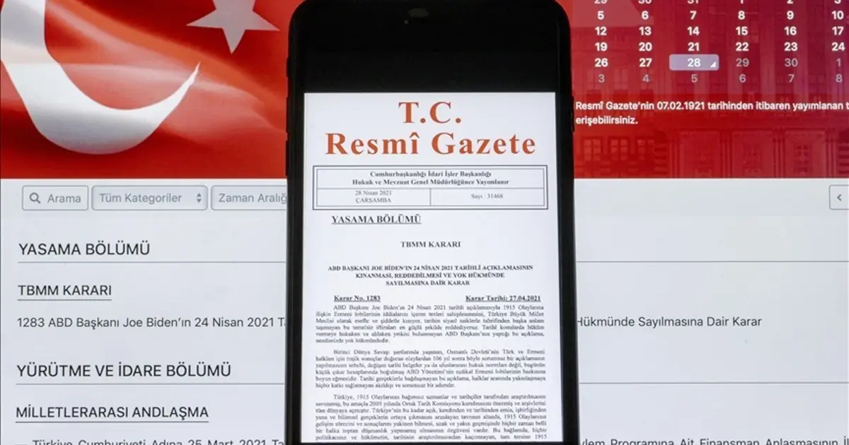 Resmi Gazete’de bugün (25 Ocak 2026 Resmi Gazete kararları) | NTV Haber